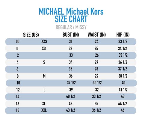 michael kors size chart for women's coats|Michael Kors size guide UK.